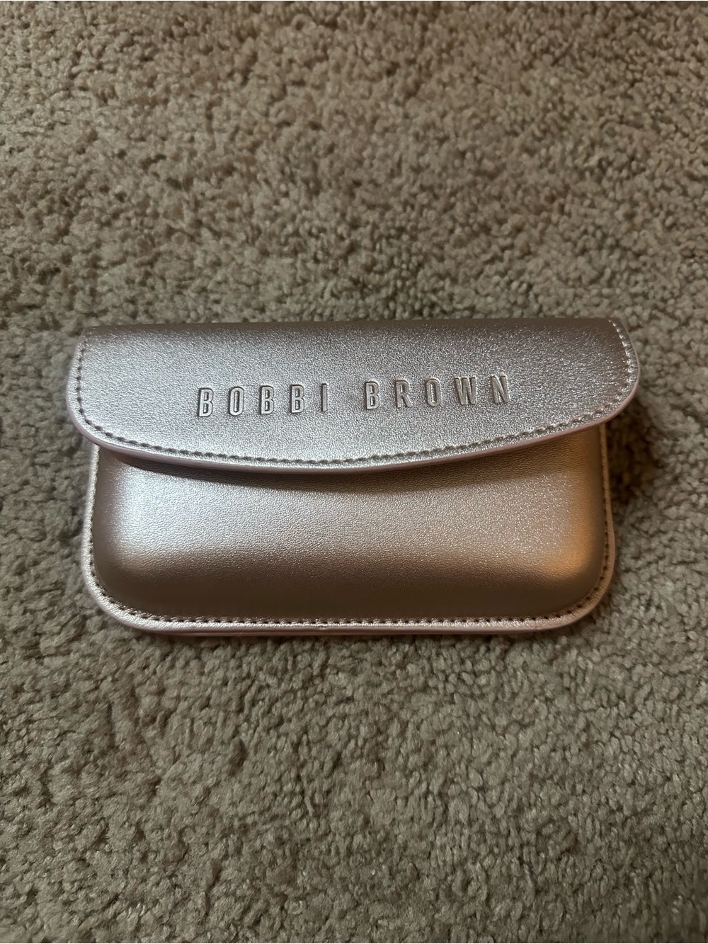 Bobbi Brown Metallic Rose Cosmetic Case
